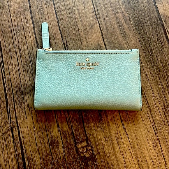Kate spade ice blue wallet - Picture 1 of 3